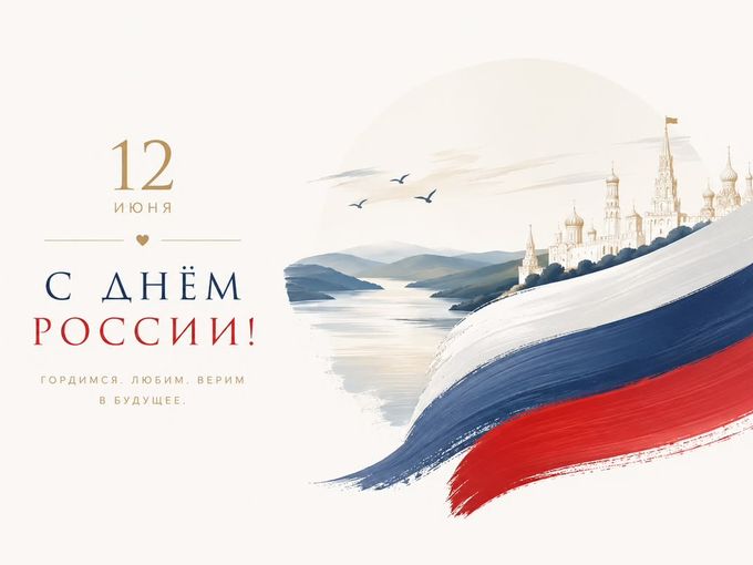 С ДНЕМ РОССИИ 🇷🇺