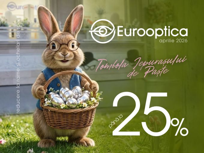Iepurașul de Paște îți aduce surprize 🐣