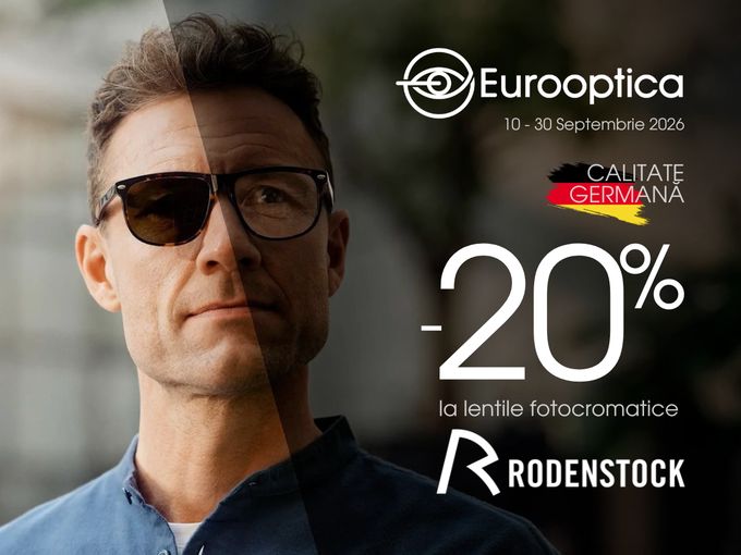 Lentile Rodenstock cu 20% reducere