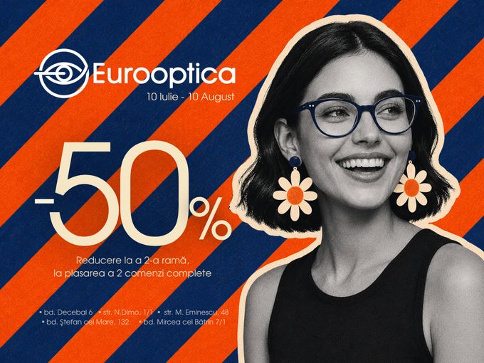 50% reducere la a doua ramă