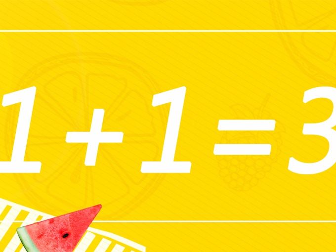 Спецпредложение "1+1=3" возвращается!!!