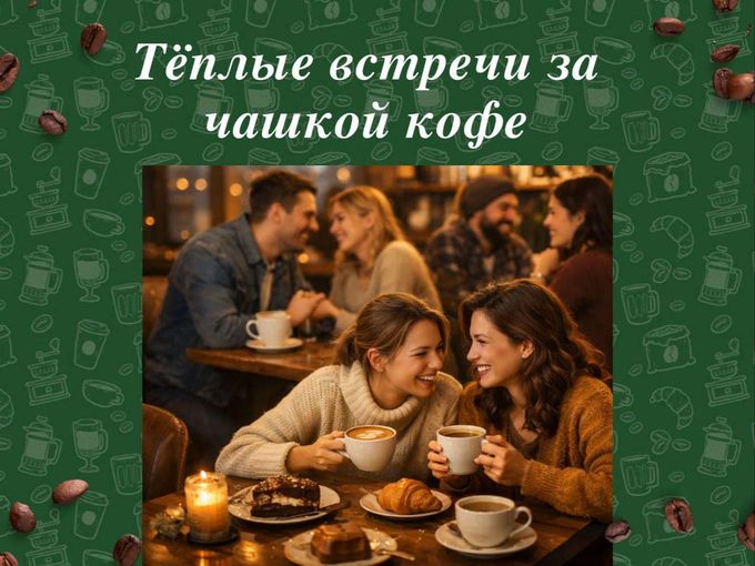 Тёплые встречи за чашкой кофе ☕💛