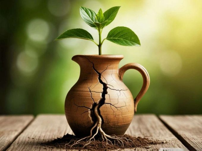 Твой кувшин стал тесным 🌱