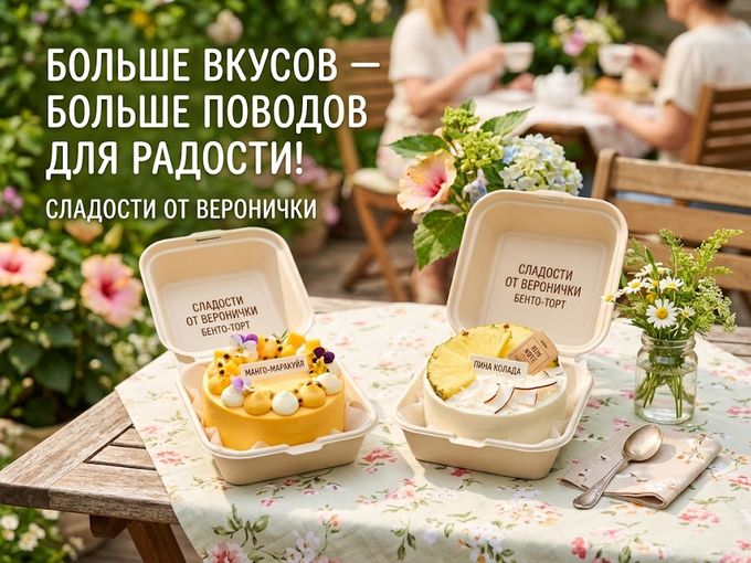 🍰 Еще больше поводов для радости!