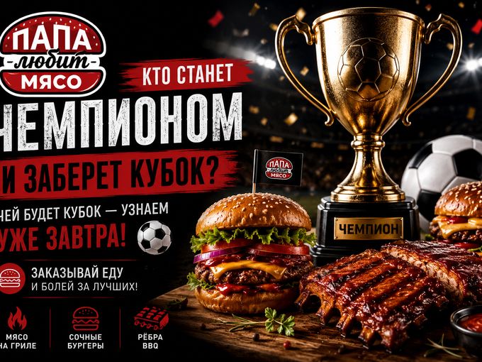 🏆 Кто станет чемпионом и заберёт кубок?