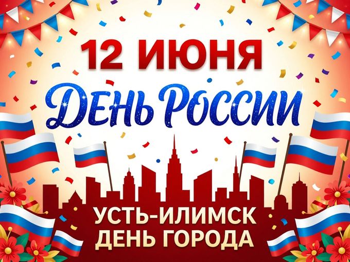 С Днём России и с Днём города!