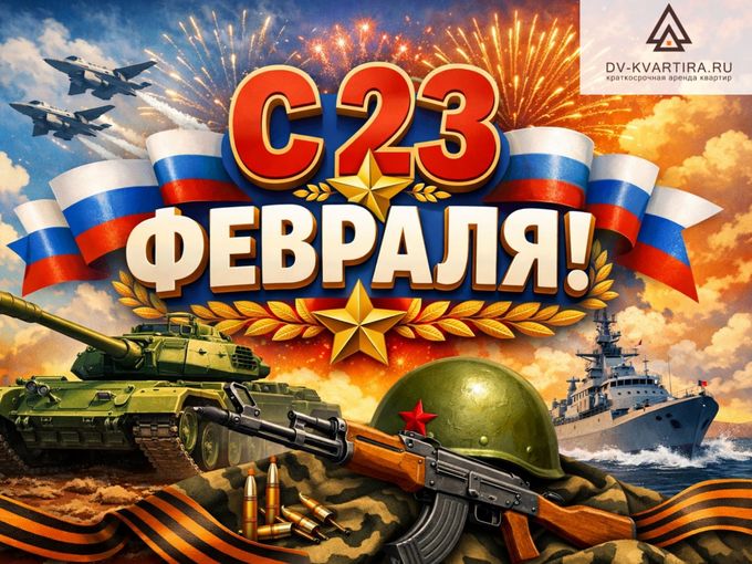 Поздравляем с Днём Защитника Отечества!