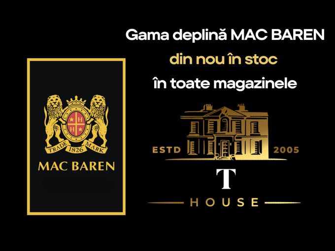 MAC BAREN gama COMPLETA din nou în STOC!
