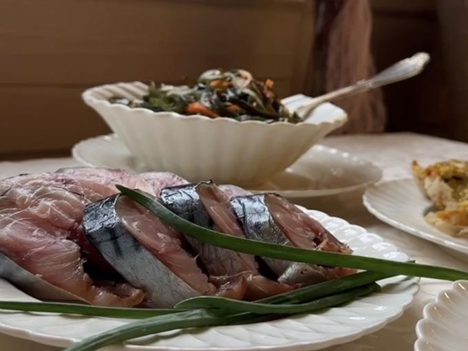 МОРСКАЯ КАПУСТА, СЕЛЬДЬ, СКУМБРИЯ🫠