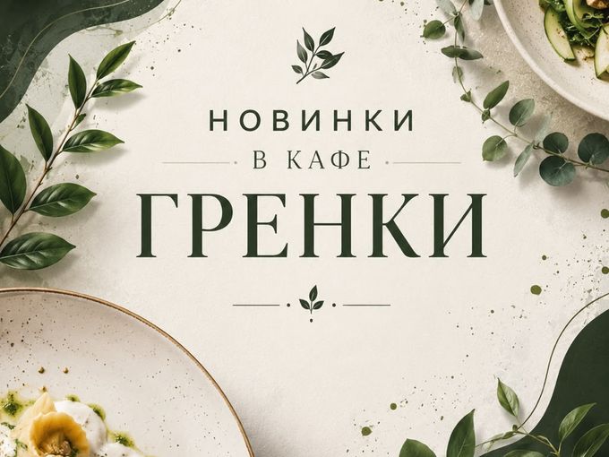 ✨ Новинки в кафе «Гренки»!