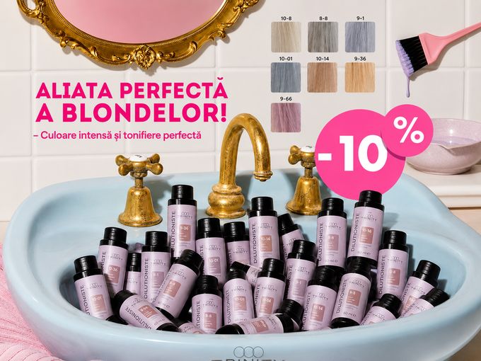 Blond fără tonuri nedorite