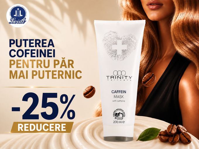 ☕ Cafeină pentru păr mai puternic -25%!