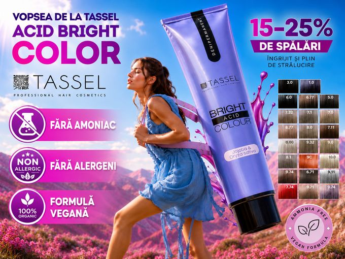✨ NOU – Tassel Bright Acid Colour!