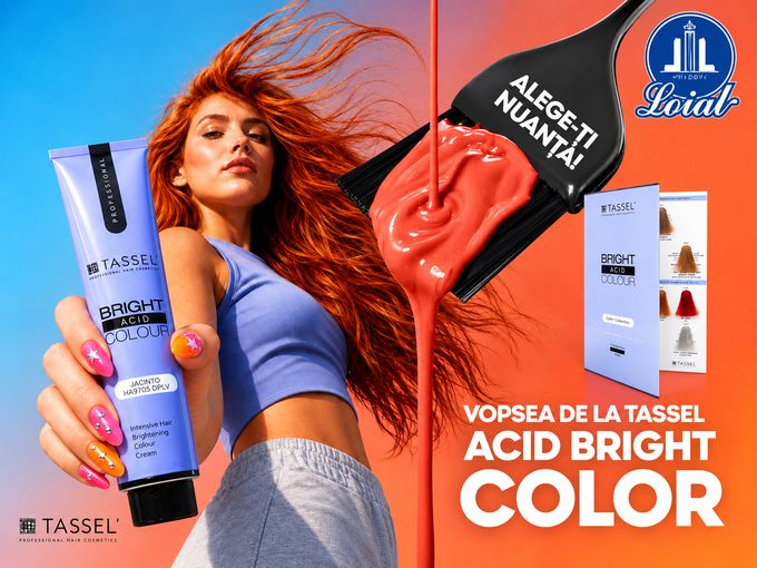 🎨 Tassel Acid, nou nivel de tonifiere!