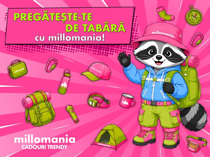 🌸☀️🧢HAI LA TABĂRA CU millomania❤️🎉😍