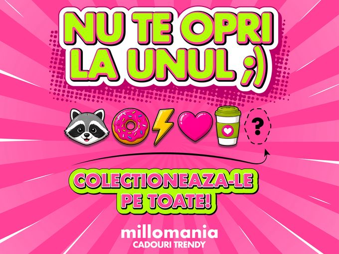 🎁✨💖 COLECȚIONEAZĂ-LE PE TOATE! 🦝🍩⚡