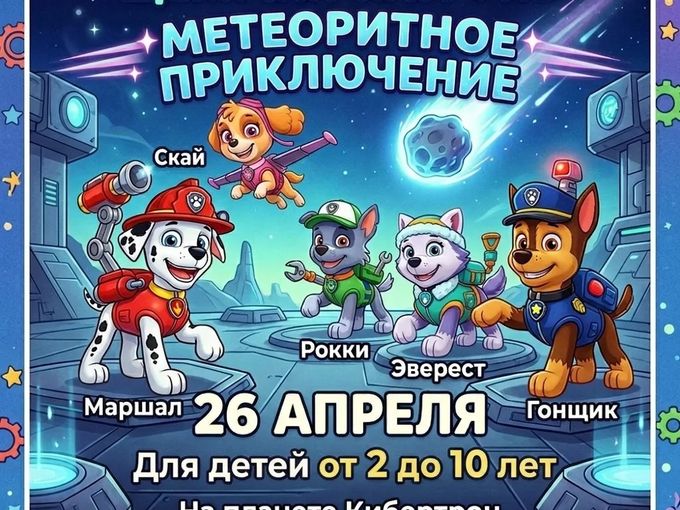 26 АПРЕЛЯ 🐾ЩЕНЯЧИЙ ПАТРУЛЬ