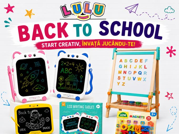 🎒📚 Back to School începe la LULU!