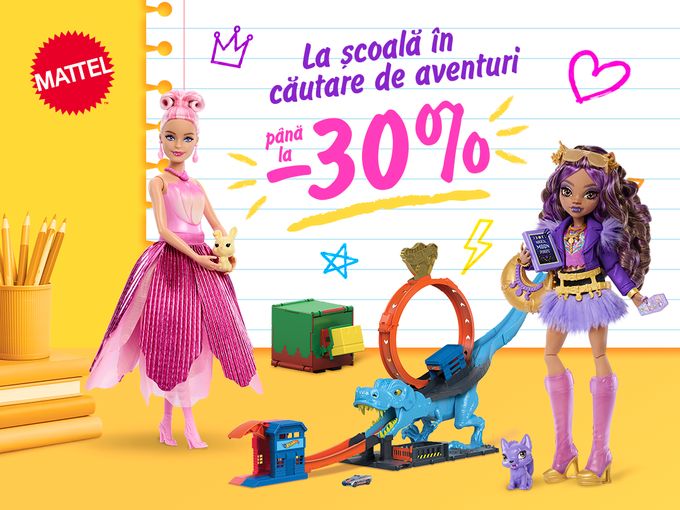 Back to School cu Mattel 🎒