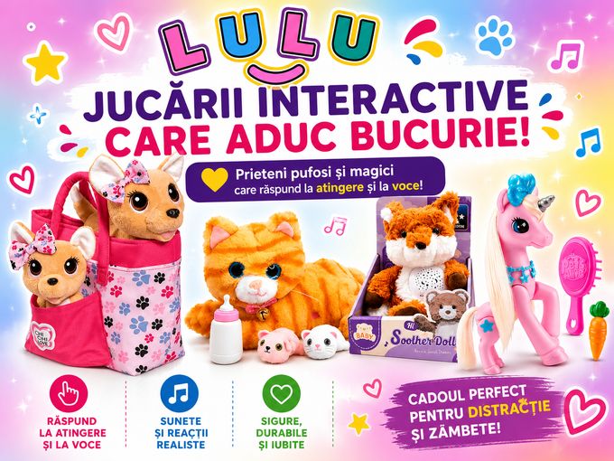 🧸✨ Jucării interactive in LULU