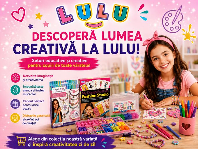 🎨✨ Descoperă lumea creativității la LUL