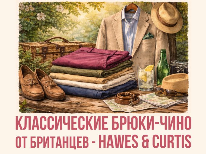 🇬🇧 Английские чино Hawes & Curtis 🇬🇧