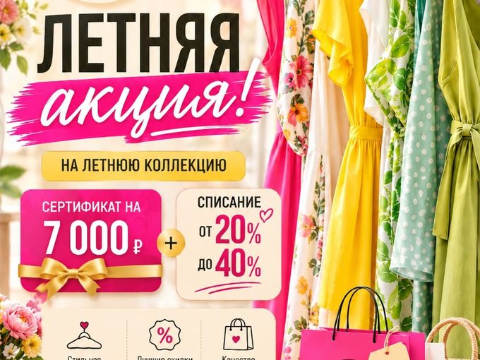 🌸 Летняя акция в «Эврика»!