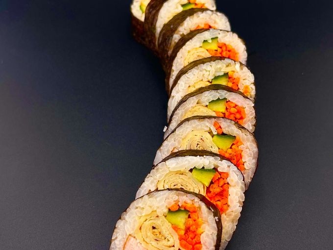 Неотразимый Кимпаб с горячим бульоном