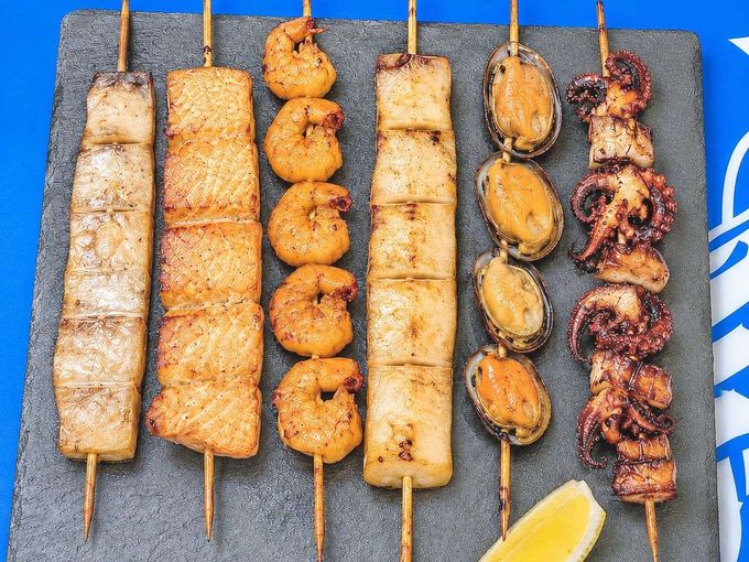 🆕Ассорти шашлыков из морепродуктов🍢