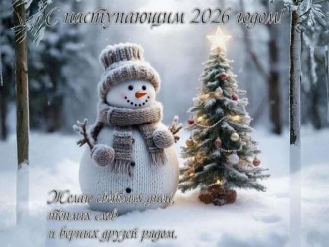 🎄 С наступающим Новым 2026 Годом 🎄