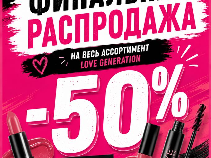 💖 Финальная распродажа Love Generation!