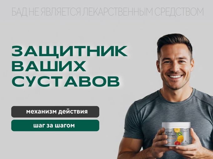 Он защитит ваши суставы!
