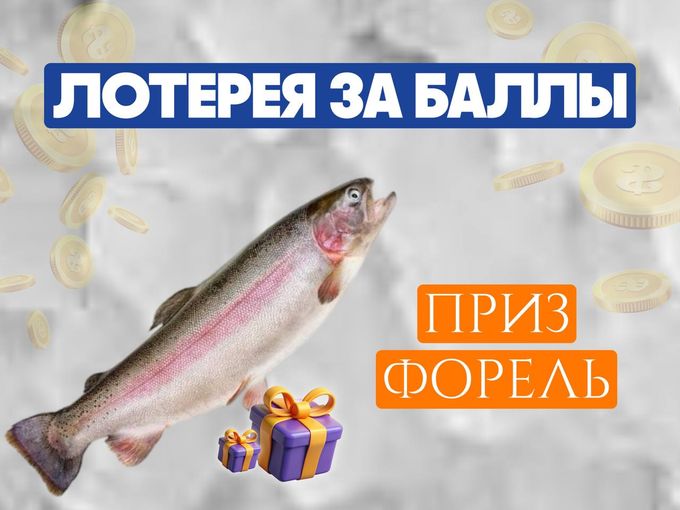 Челлендж: «Поймай свою форель!»🎣
