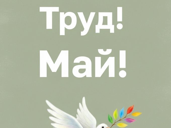 Мир! Труд! Май!