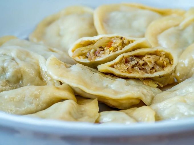 👍😋👌ВАРЕНИКИ МЯСО-КАПУСТНЫЕ👍😋👌