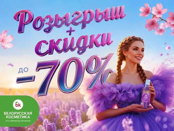 🎁 РОЗЫГРЫШ + СКИДКИ ДО -70%