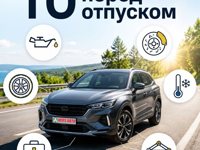 ТО перед отпуском
