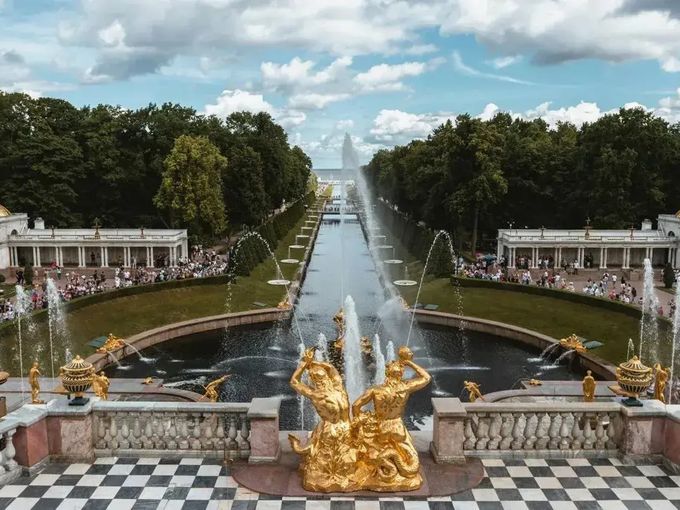Петергоф открыл сезон фонтанов ⛲️