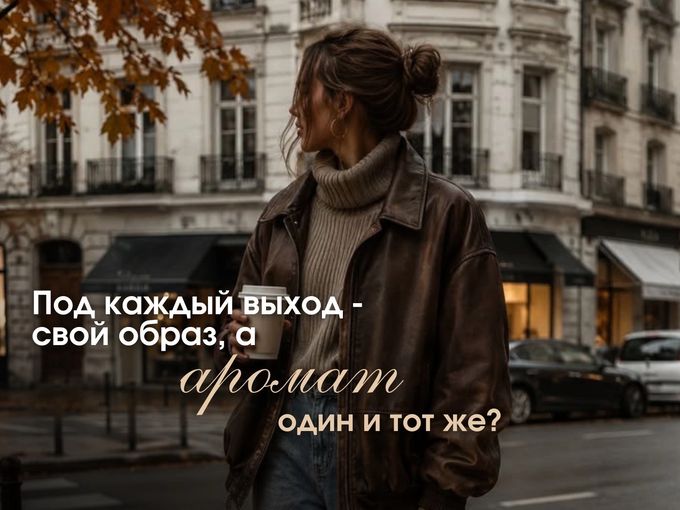 Каждый день новый образ, а аромат один?