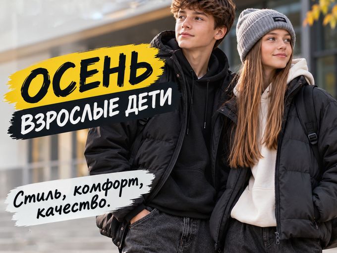 🍂 ОСЕНЬ В «ВЗРОСЛЫХ ДЕТЯХ»