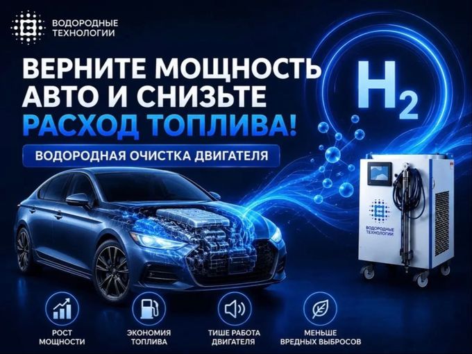 Водородная очистка двигателя☝️