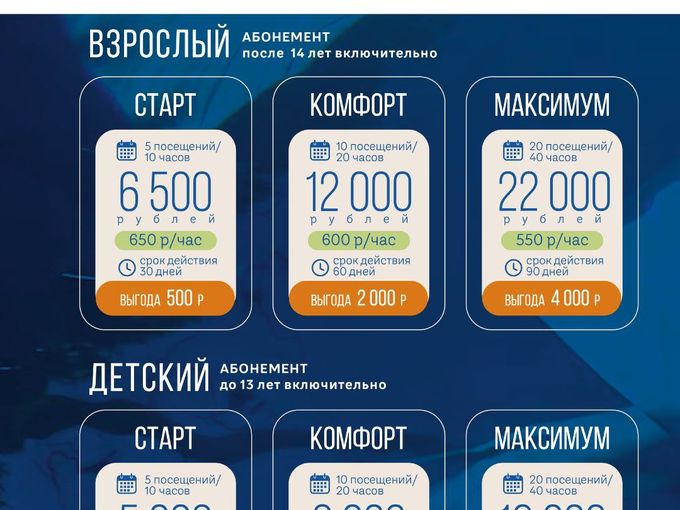Абонементы в Георгиевских банях!