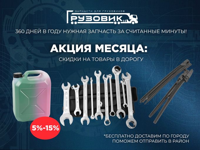 Товары в дорогу со скидками до 15%