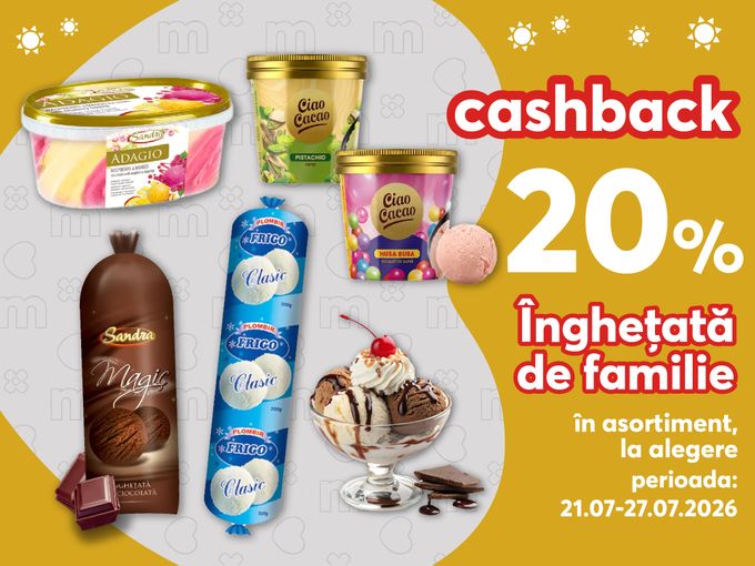 ❤️🍦Cashback 20% 🍦❤️