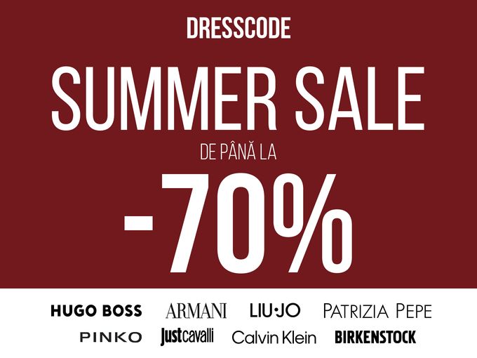 Summer Sale: până la -70%