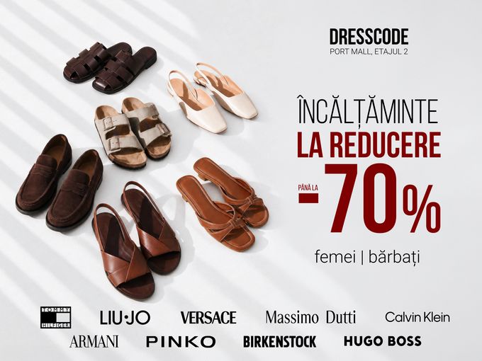 Alege încălțăminte de brand!
