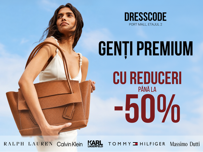 Genți premium la -50%!