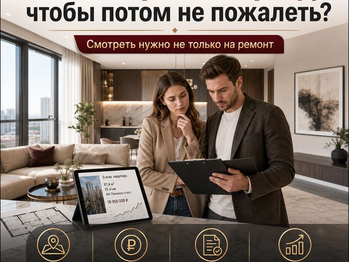 Как выбрать квартиру и не пожалеть 🏠