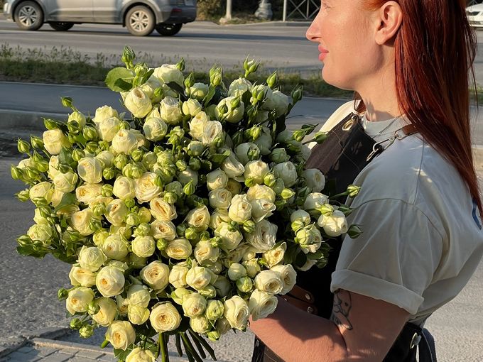 !Акция!Кустовые розы!
