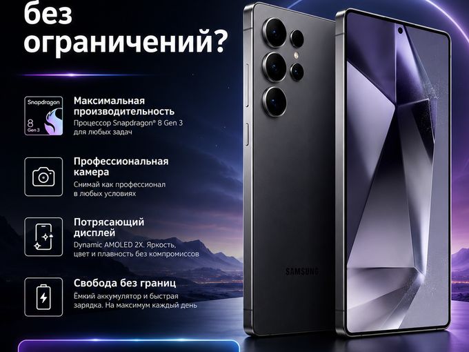 🔥 Samsung - Флагман без ограничений!